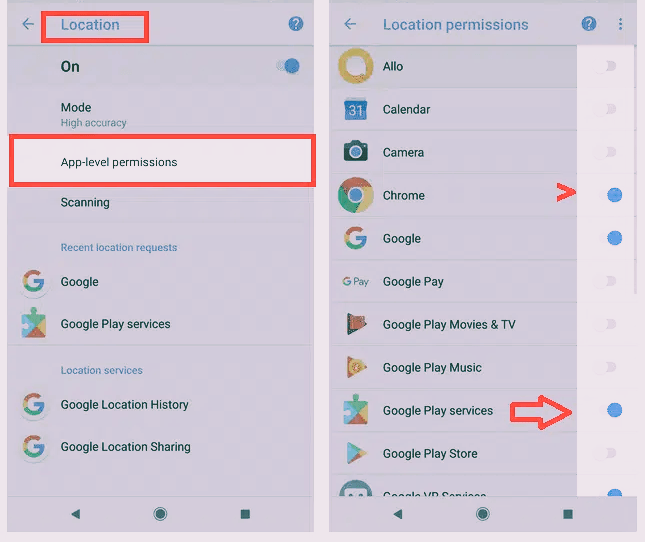 6 tips to help you prevent your smartphone from tracking your location 5 App-level-permissions-option