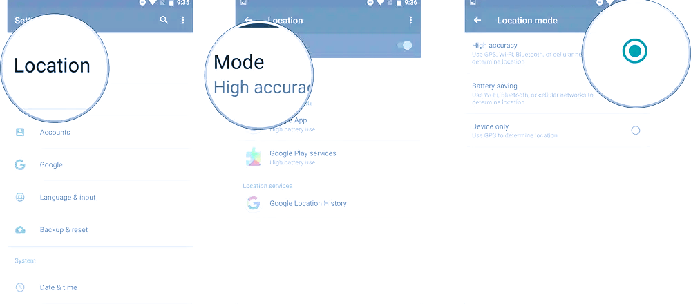 High-Accuracy-mode