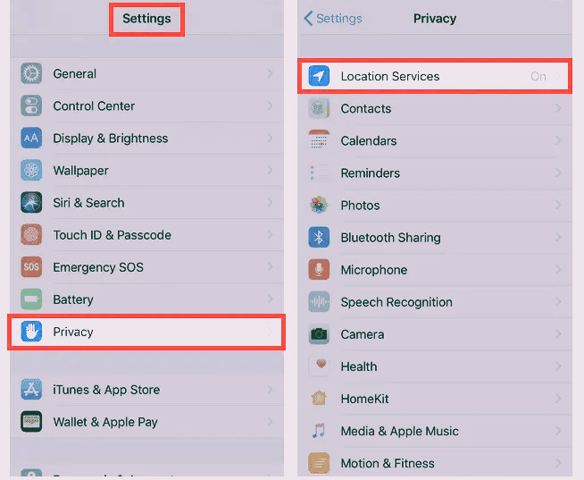 6 tips to help you prevent your smartphone from tracking your location 2 Location-Services-option
