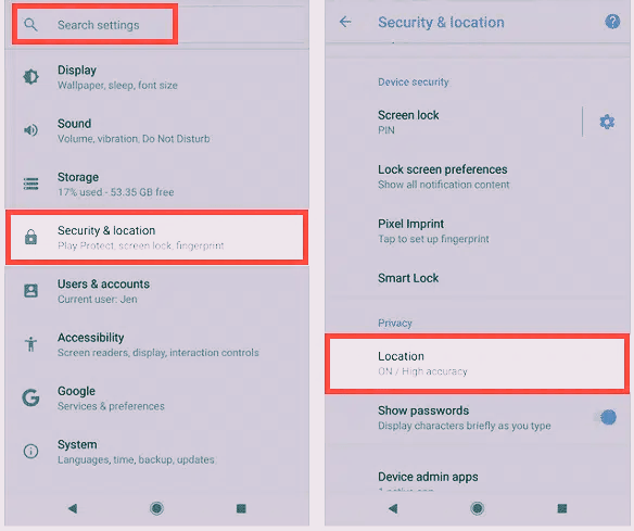 6 tips to help you prevent your smartphone from tracking your location 4 Privacy-section
