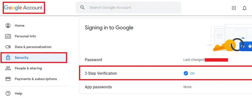 7 tips to help you secure your data and protect your privacy online 5 2-step-authentication
