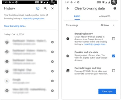 How to Clear Cookies in Chrome (Also Cache) 4 how-to-clear-cookies-in-chrome-mobile