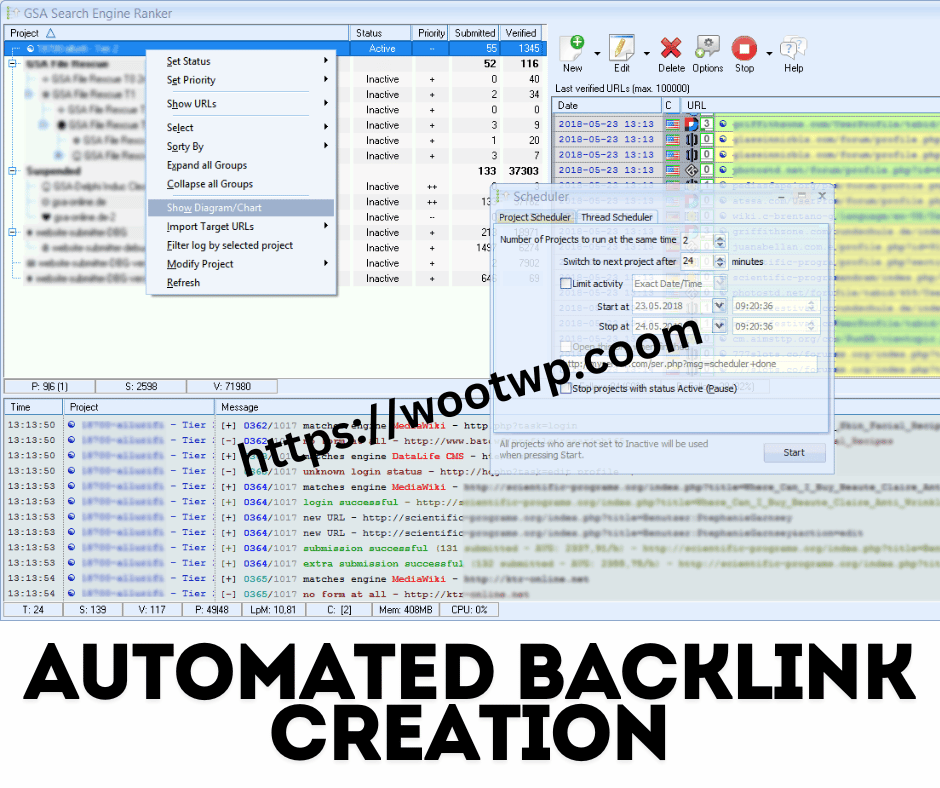 Automated SEO with GSA Search Engine Ranker 2 Automated-Backlink-Creation