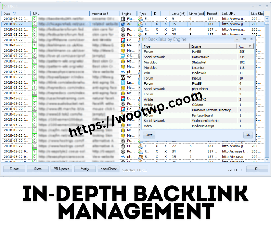 Automated SEO with GSA Search Engine Ranker 3 In-Depth-Backlink-Management