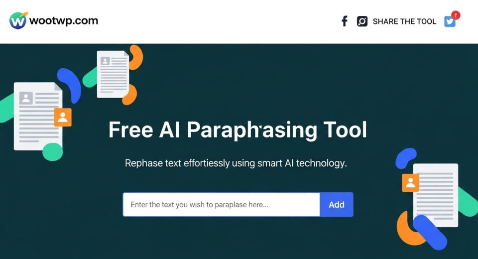 Free-AI-Paraphrasing-Tool