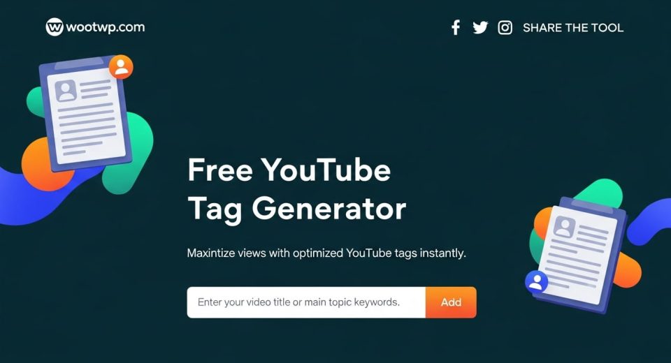 Free-YouTube-Tag-Generator