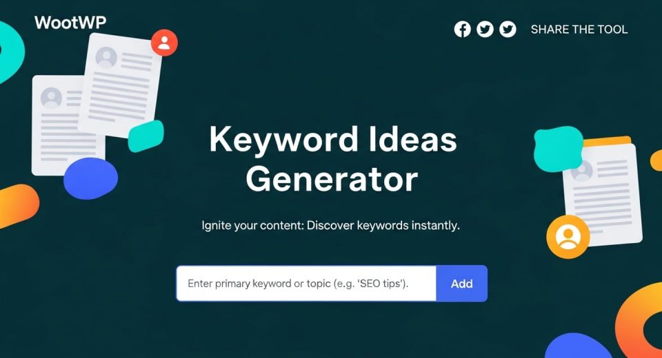 Keyword-Ideas-Generator