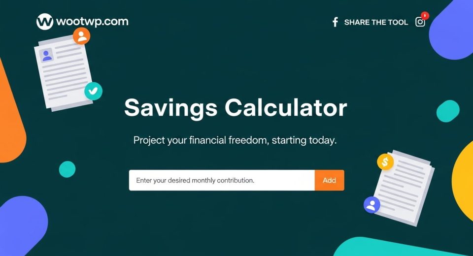 Savings-Calculator