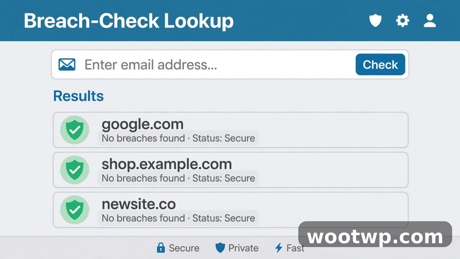 Running a data breach check to see if your email has been hacked