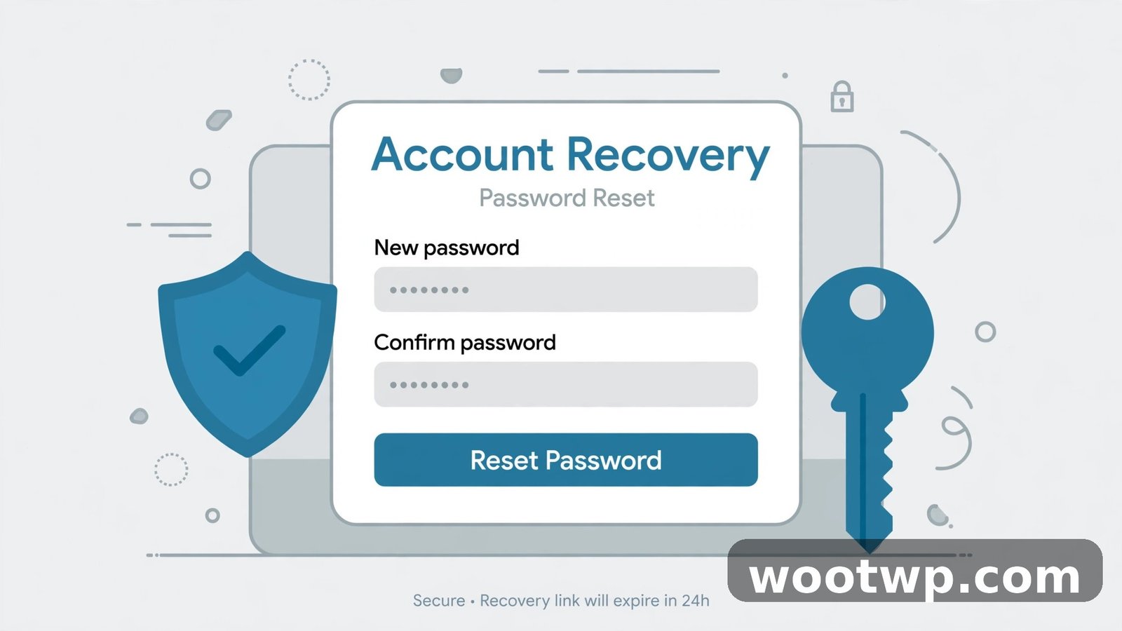Resetting your password during hacked email account recovery