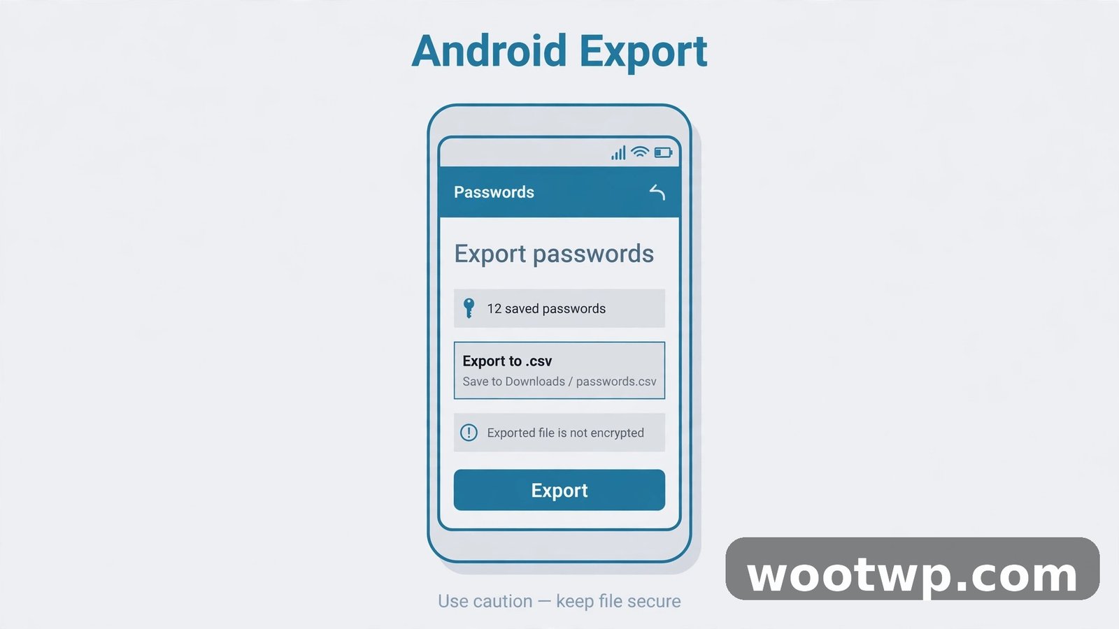 How to Export Saved Passwords From Chrome: 7 Easy Steps 3 Exporting saved passwords from Chrome on Android
