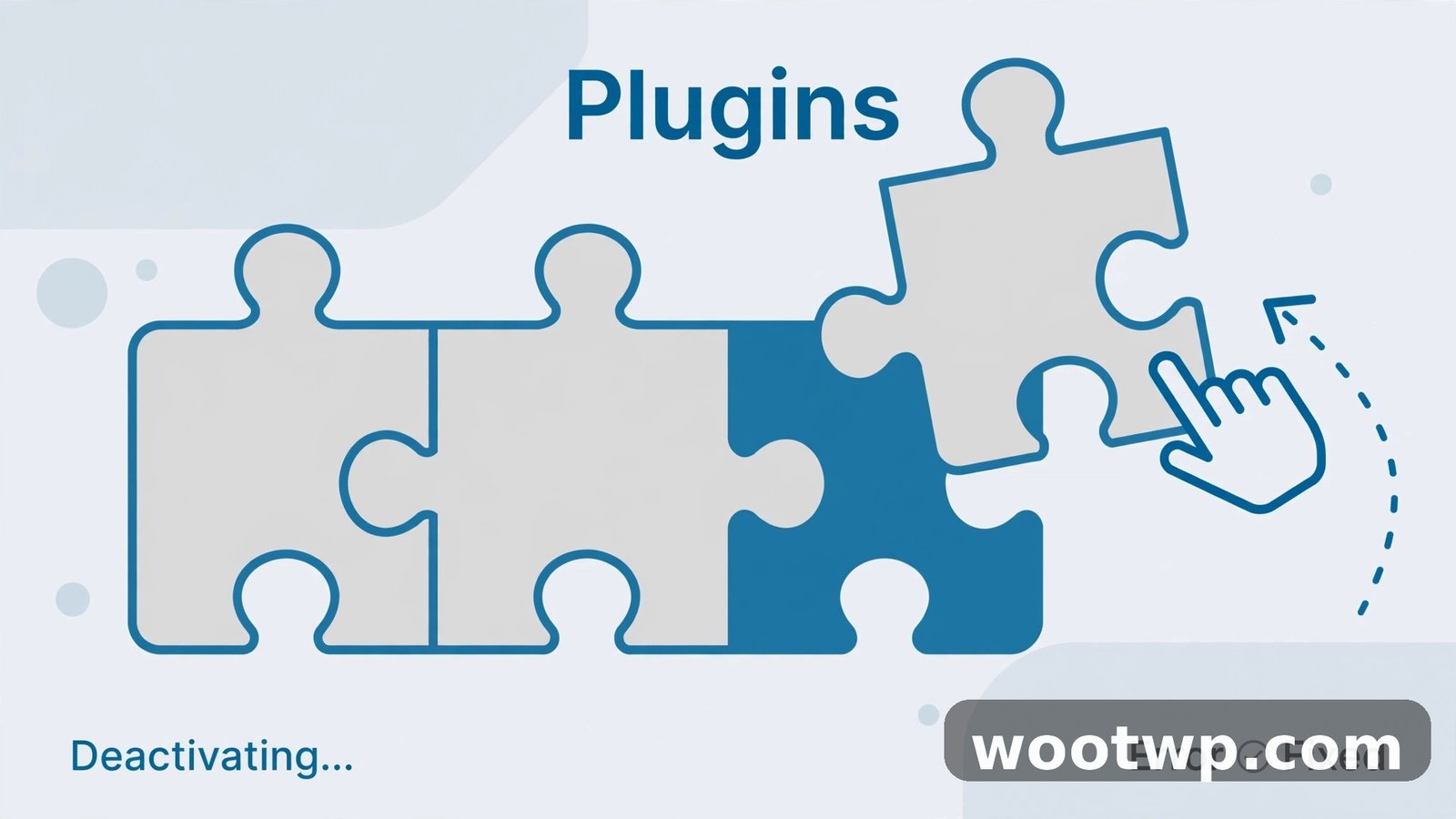 Deactivating WordPress plugins to fix the 503 error