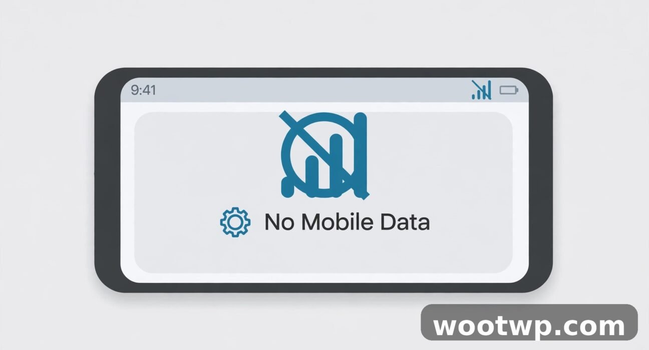 How to Fix Mobile Data Not Working on Android: 7 Easy Fixes 1 How to fix mobile data not working on Android: phone showing no mobile data signal