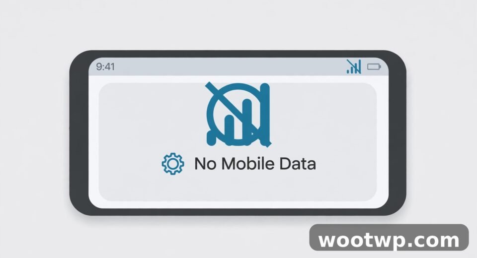 How to Fix Mobile Data Not Working on Android: 7 Easy Fixes 1 How to fix mobile data not working on Android: phone showing no mobile data signal