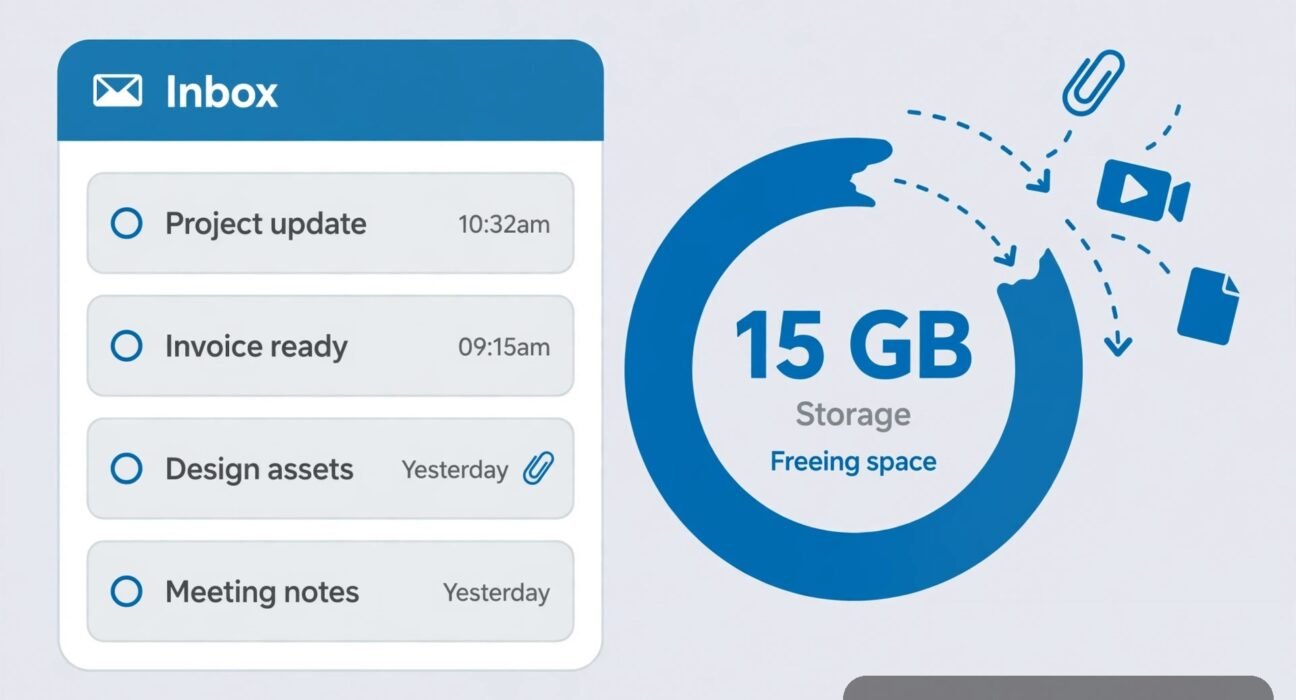 free up gmail storage without deleting emails featured