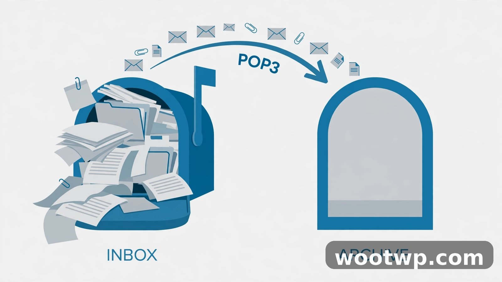 Illustration of emptying Trash and Spam folders in Gmail to free up storage