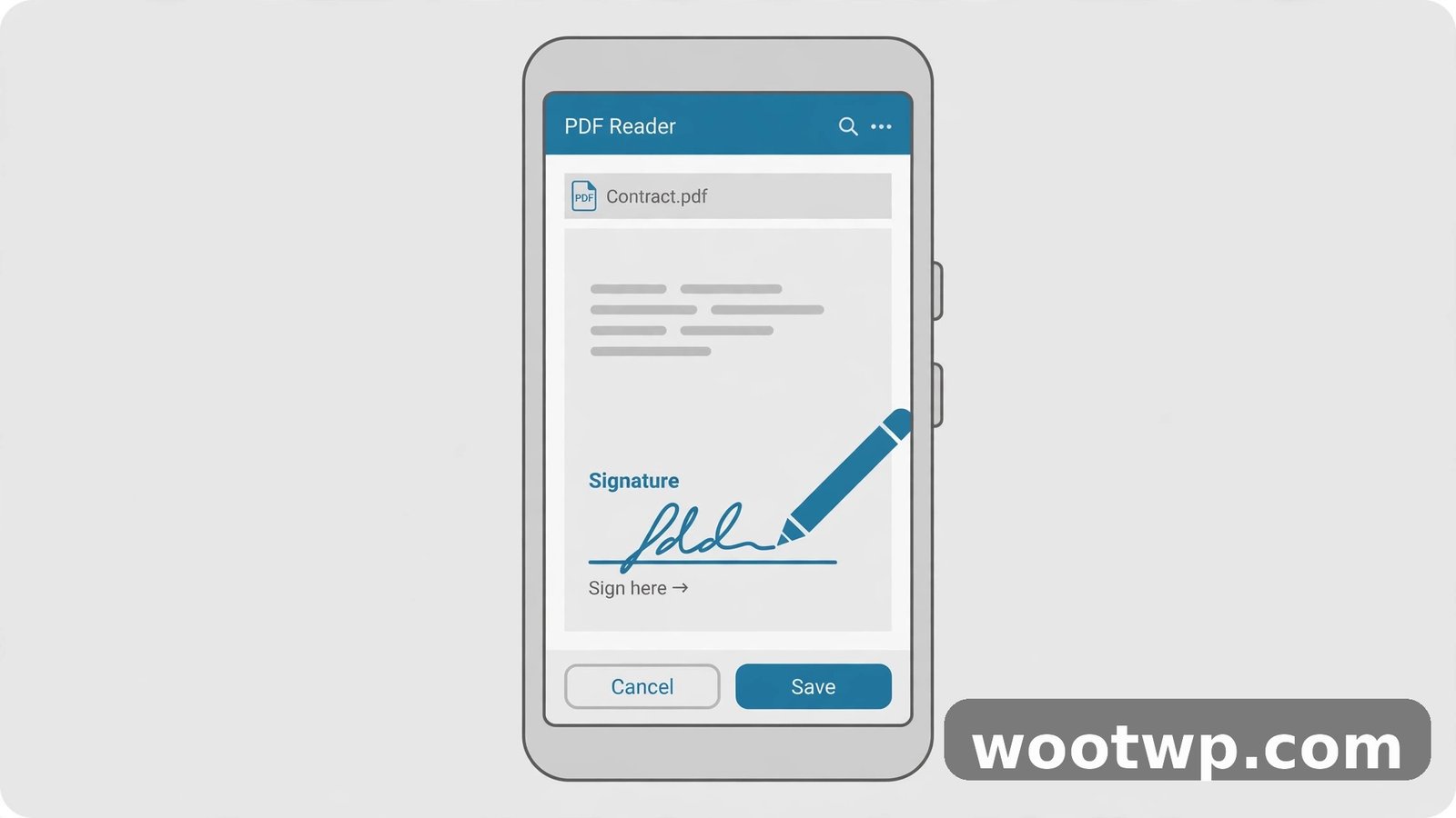 How to add signature to PDF on Android with Adobe Acrobat Reader