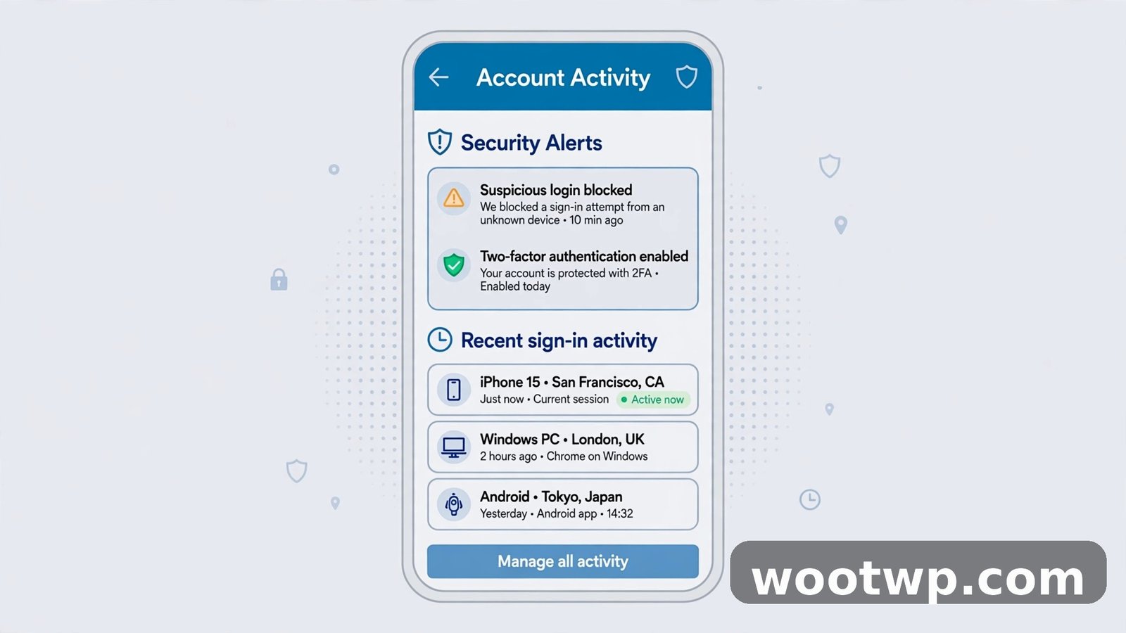 How to Check If Your Phone Is Hacked: 8 Warning Signs 4 Security alerts and recent account sign-ins on a phone