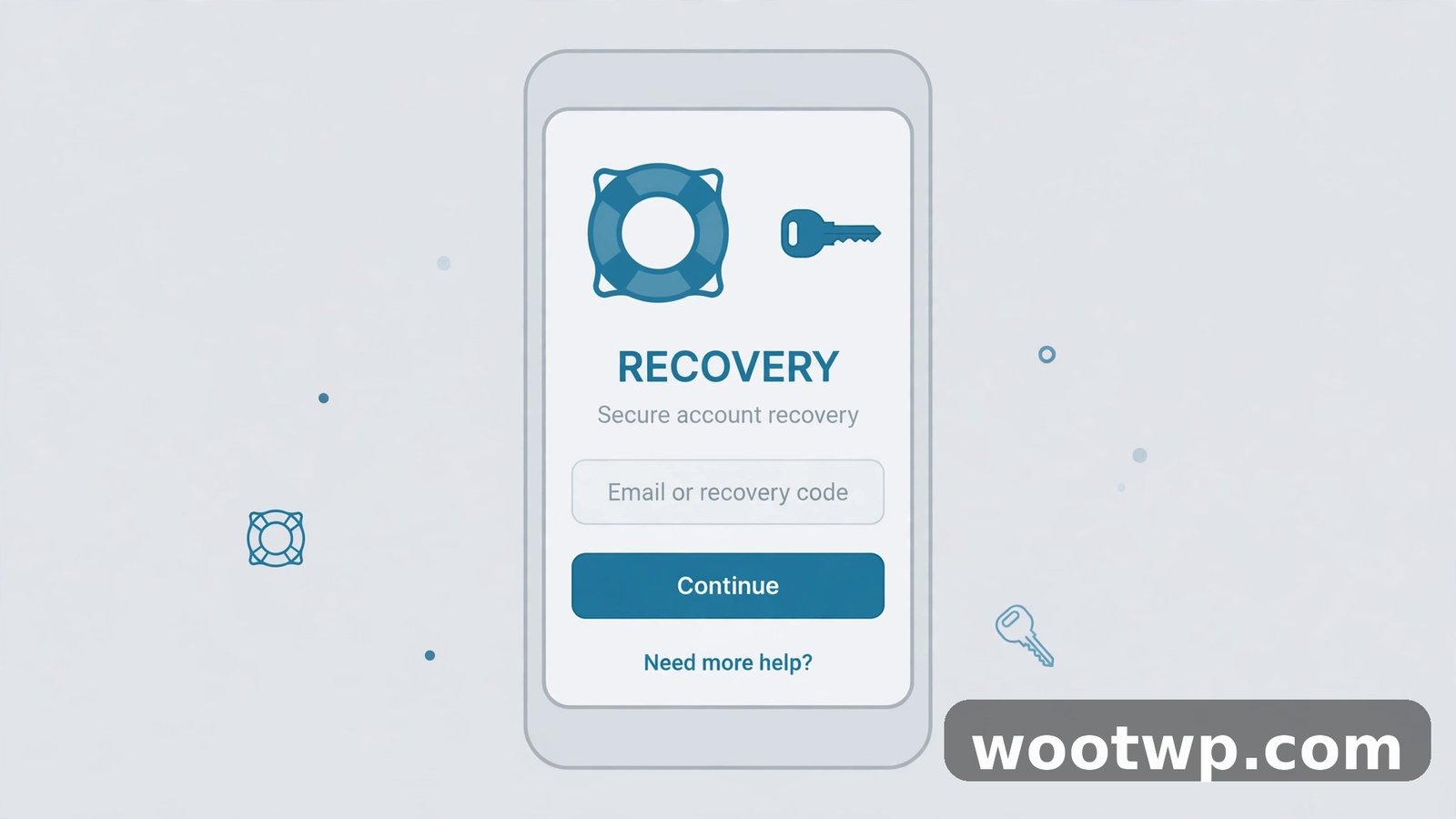 How to Enable Two-Factor Authentication on Instagram: 6 Easy Steps 5 Phone login screen with a help icon for recovering Instagram two-factor authentication access