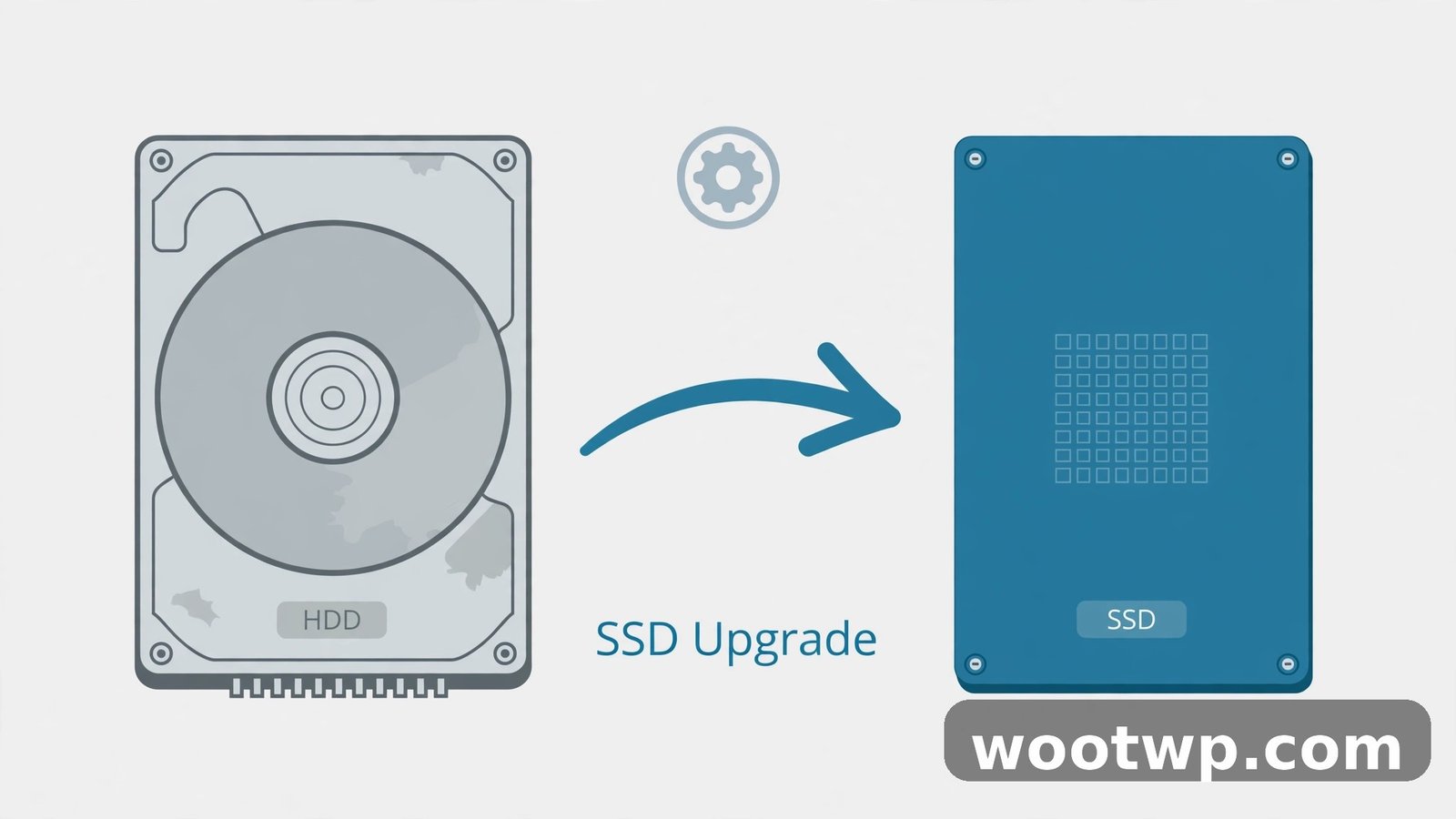 How to fix Windows 11 slow startup by replacing an old hard drive with a fast SSD