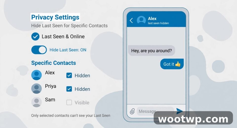 how to hide last seen on whatsapp for specific contacts featured