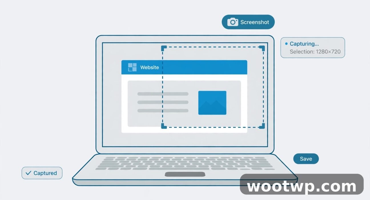How to Take a Screenshot on MacBook: 7 Easy Shortcuts That Work 1 How to take a screenshot on MacBook: a laptop capturing its screen