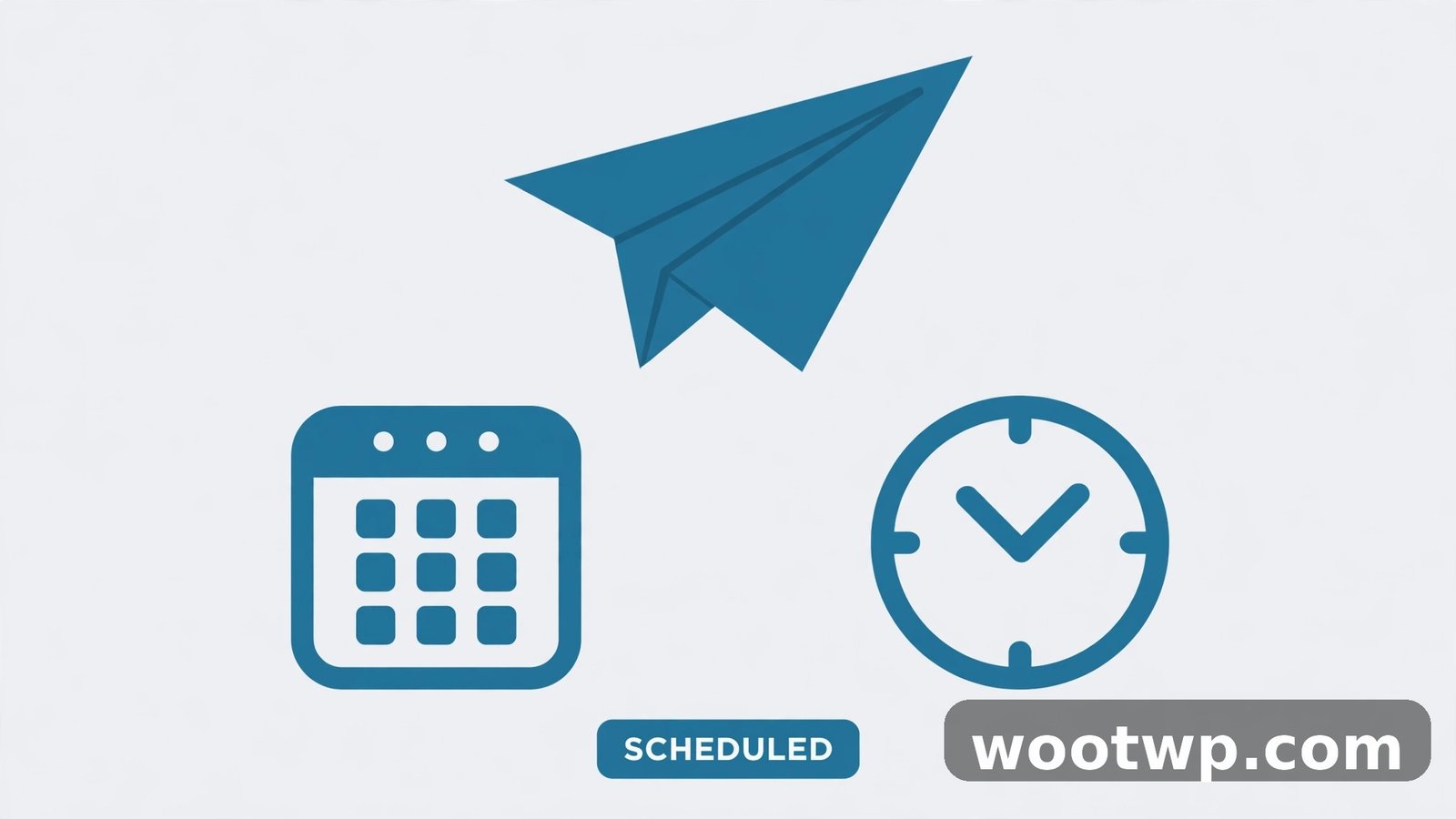 Schedule send as a safer alternative to undoing an email