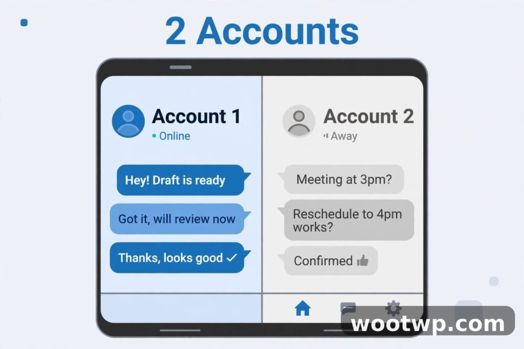 how to use two whatsapp accounts on one android phone featured