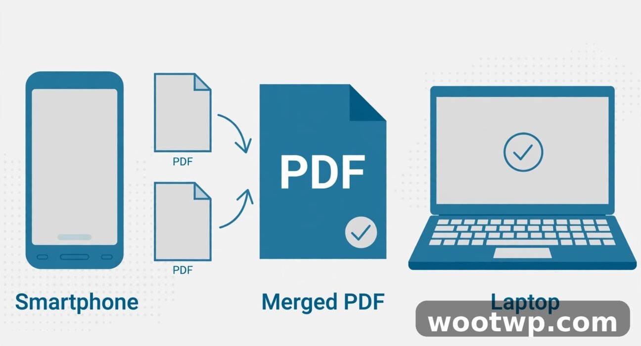 merge pdf files free on phone and pc featured