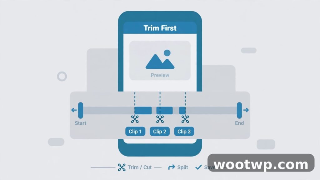 How to Send Large Videos on WhatsApp: 5 Proven Quality Tips 5 Trimming a long video before sending it on WhatsApp