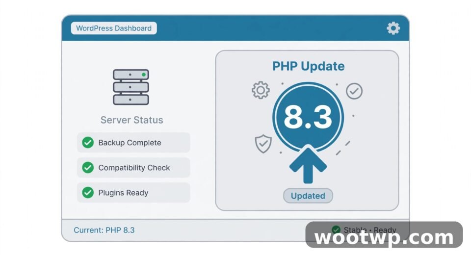 How to Update PHP Version in WordPress: Safe Upgrade Guide 1 How to update PHP version in WordPress - safe upgrade guide